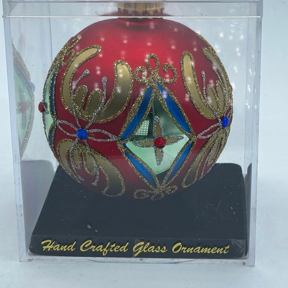 Unique Treasures Collection Limited series hand decorated ornament.